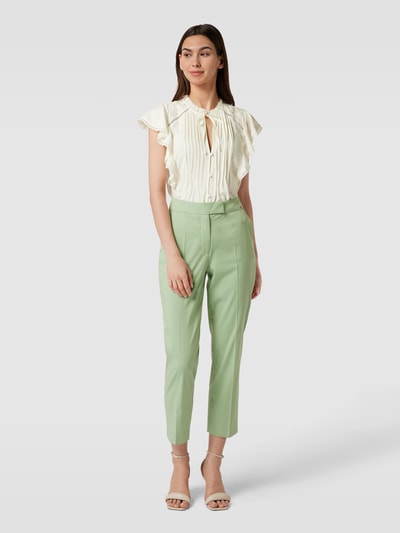 Lauren Ralph Lauren Bluse mit Häkelspitze Weiß 1