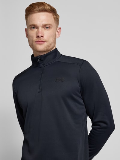 Under Armour Sweatshirt mit Troyer-Kragen Black 3