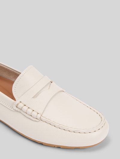Tommy Hilfiger Mokassins aus Veloursleder Offwhite 4