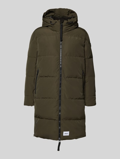 khujo Steppjacke mit Kapuze und Zweiwege-Reißverschluss Modell 'LEAR' Oliv 2