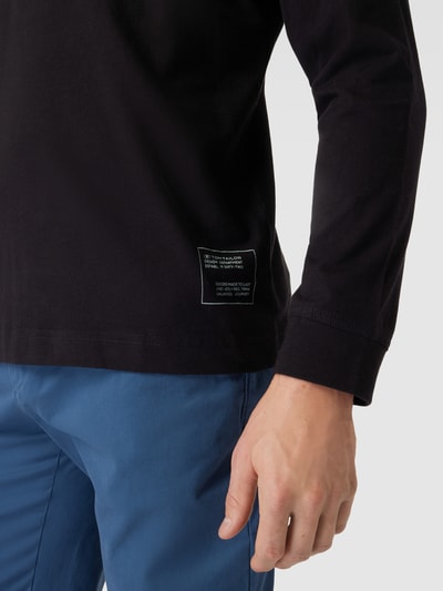 Tom Tailor Longsleeve mit Rundhalsausschnitt Black 3