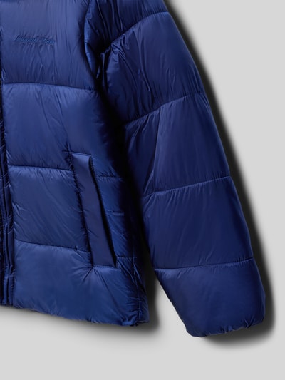 Jack & Jones Regular fit gewatteerd jack met statementstitching, model 'Jorno' Blauw - 2