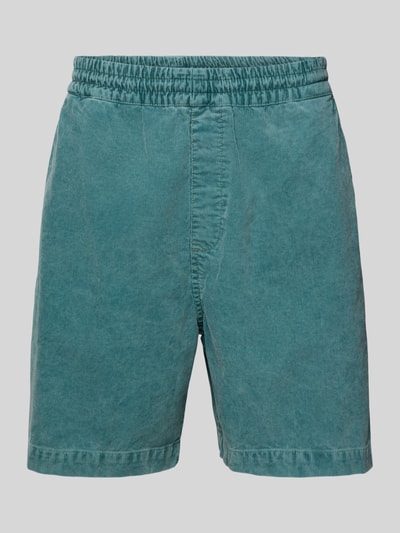 Carhartt Work In Progress Regular Fit Cordshorts mit elastischem Bund Modell 'REYNOLD' Dunkelgruen 2