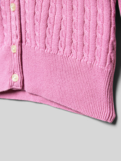 Polo Ralph Lauren Teens Cardigan mit Logo-Stitching Pink 2