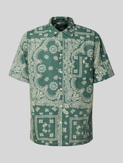 Polo Ralph Lauren Loose Fit Freizeithemd aus Leinen-Baumwoll-Mix Marine 2