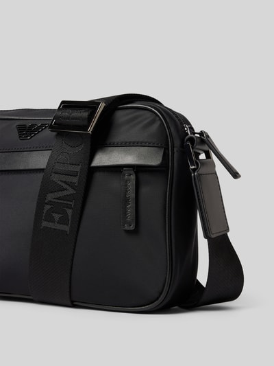 Emporio Armani Umhängetasche mit Label-Applikation Black 3