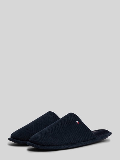 Tommy Hilfiger Hausschuh mit Logo-Detail Marine 1