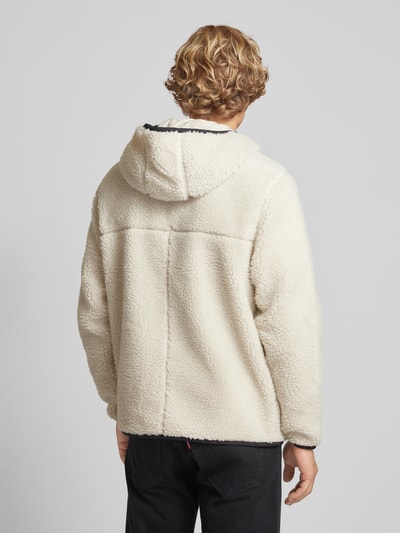 Tommy Jeans Sherpa jacket met labelpatch Beige - 5