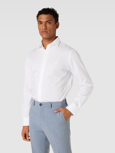 Polo Ralph Lauren Slim Fit Business-Hemd mit Streifenmuster Weiss 4