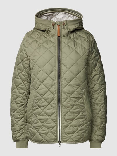 camel active Steppjacke mit Zweiwege-Reißverschluss Khaki 2