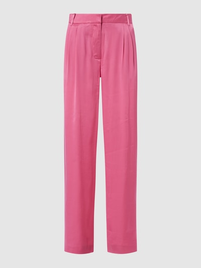 YOUNG POETS SOCIETY Bundfaltenhose aus Satin Modell 'Matilda' Pink 1