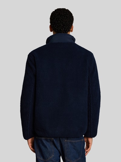 Tom Tailor Denim Teddyjacke mit Brusttasche Marine 5