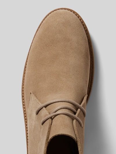 BOSS Boots aus echtem Veloursleder Modell 'KOPE' Beige 3