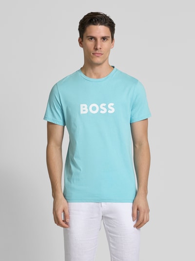 BOSS T-Shirt mit Label-Print Ocean 4