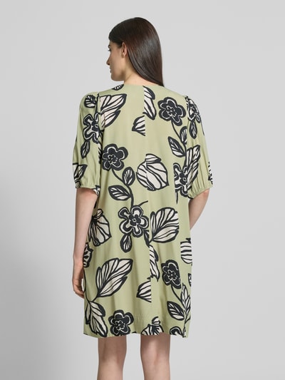 JAKE*S STUDIO WOMAN Mini-jurk met V-hals Lindegroen - 5