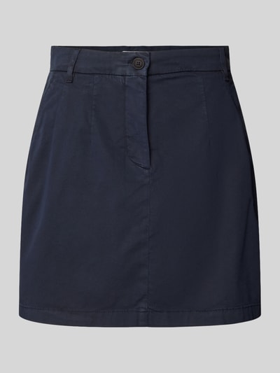 Tommy Hilfiger Minirok met achterzakken, model 'COTTON GMD' Donkerblauw - 2