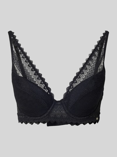 Skiny Beha met kant, model 'Initial' Zwart - 1