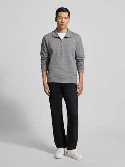 Marc O'Polo Regular fit sweatshirt van puur katoen Donkergrijs - 1