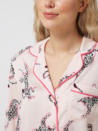 KATE SPADE Pyjama met all-over motief, model 'Charmeuse' Lichtroze - 3