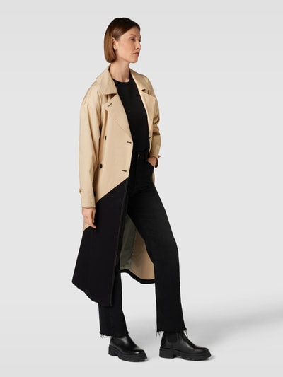 Blanche Trenchcoat in Two-Tone-Machart Sand 1