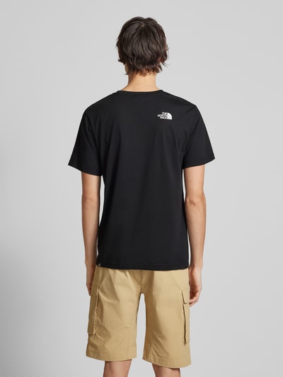 The North Face T-Shirt mit Label-Print Modell 'SIMPLE DOME' Black 5