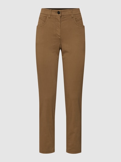 Luisa Cerano Hose mit elastischem Bund Hazel 2