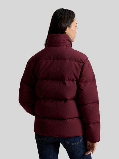 Polo Ralph Lauren kurtka pikowana o kroju regular fit z odpinanym kapturem Bordowy 5