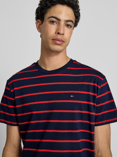 Tommy Jeans Regular Fit T-Shirt aus reiner Baumwolle Marine 3