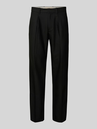 Jack & Jones Premium Loose Fit Stoffhose mit Bundfalten Modell 'KARL' Black 2