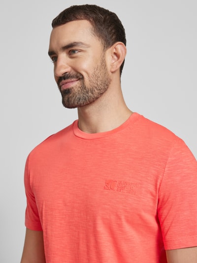 s.Oliver RED LABEL T-Shirt mit Rundhalsausschnitt Orange 3