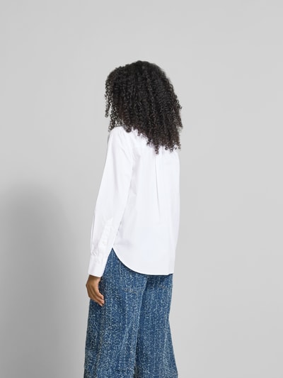 Closed Hemdbluse mit verdeckter Knopfleiste Weiss 5