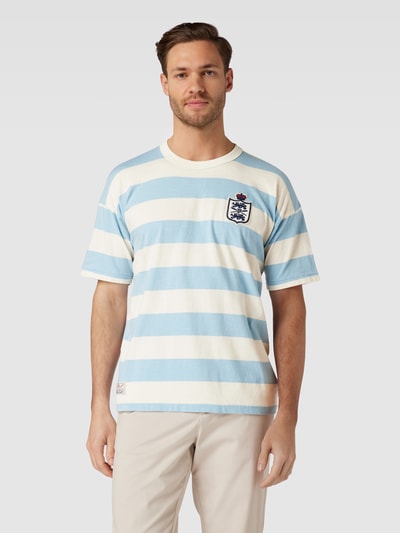 Polo Ralph Lauren T-Shirt mit Motiv-Patch Hellblau 4