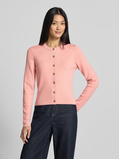 MICHAEL Michael Kors Strickjacke aus Baumwoll-Mix Altrosa 4