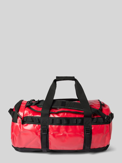 The North Face Weekender mit Label-Print Modell 'BASE CAMP DUFFEL M' Rot 2