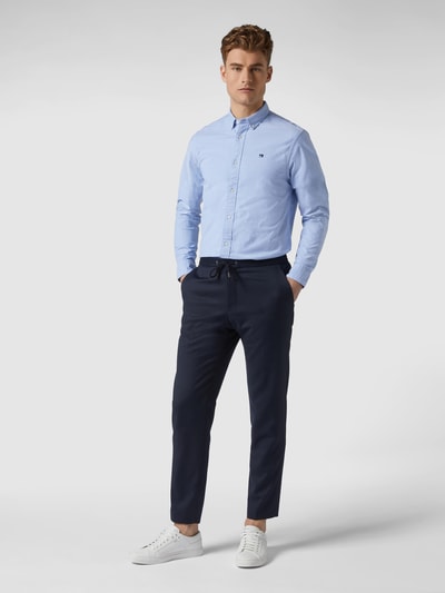 Scotch & Soda Regular Fit Freizeithemd aus Oxford Hellblau 1