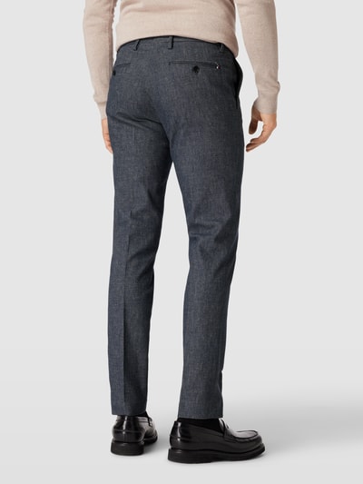 Tommy Hilfiger Pants Chino met Franse steekzakken, model 'DENTON' Marineblauw - 5