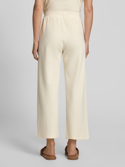 Christian Berg Woman Flared Culotte mit Strukturmuster Offwhite 5