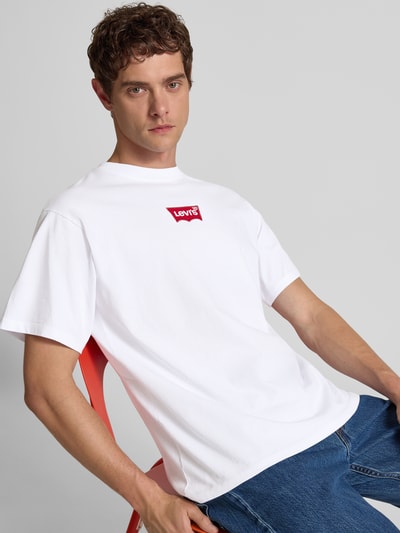 Levi's® T-Shirt mit Label-Detail Weiss 3