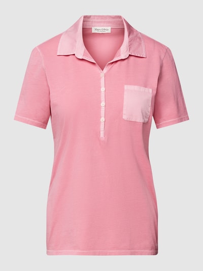 Marc O'Polo T-Shirt mit Umlegekragen Rosa 2