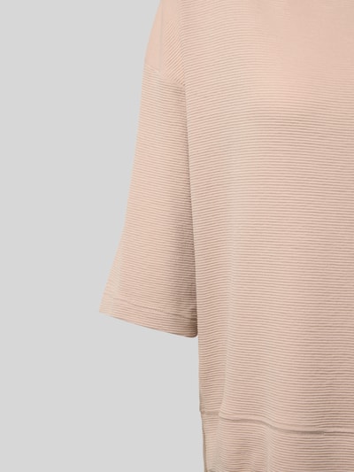 BOSS Relaxed Fit Sweatshirt mit Seitenschlitzen Beige 2