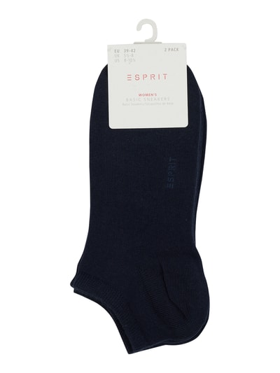 Esprit Sneakersocken mit Stretch-Anteil im 2er-Pack Marine 2