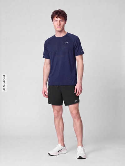 Nike Training Regular Fit T-Shirt mit reflektierenden Elementen Marine 1