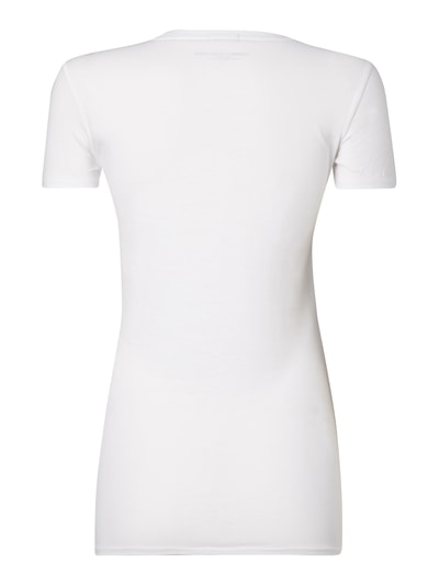 Tommy Hilfiger T-Shirt mit Logo-Print Weiss 4