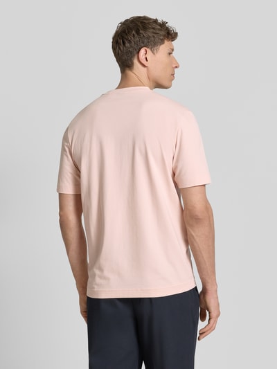 BOSS Orange Relaxed Fit T-Shirt aus Baumwoll-Mix Modell 'TCHUP' Hellrosa 5