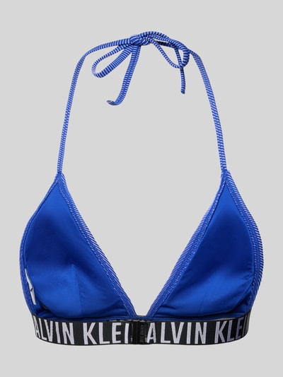 Calvin Klein Underwear Bikini-Oberteil mit elastischem Label-Bund Blau 3
