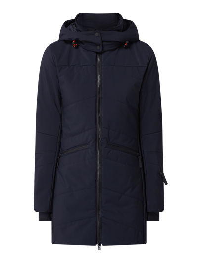 FIRE + ICE Steppjacke mit abnehmbarer Kapuze Modell 'Inez' - wasserdicht  Dunkelblau 2