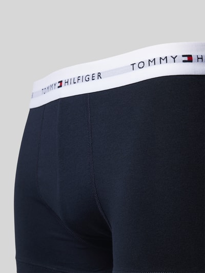 Tommy Hilfiger Trunks mit Logo-Stitching im 3er-Pack Marine 2