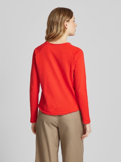 Smith and Soul Longsleeve mit Rundhalsausschnitt Rot 5