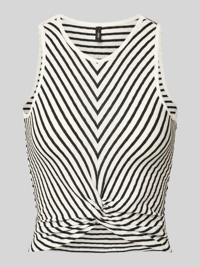 Only Top o kroju slim fit w stylu kopertowym model ‘SANDY’ Biały 2