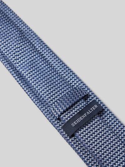 Prince Bowtie Zijden stropdas met logopatch (7 cm) Marineblauw - 3